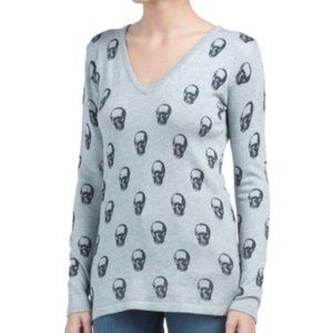 Philosophy skull sweater